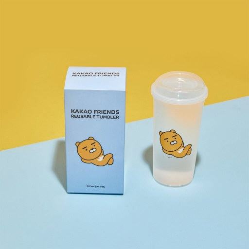 Kakao Friends, Little Friends] Clear Tumbler with Straw l Holiholic –  HOLIHOLIC